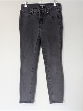 J Crew‎ Mercantile Women’s Black High Rise Slim Jeans Charcoal Wash